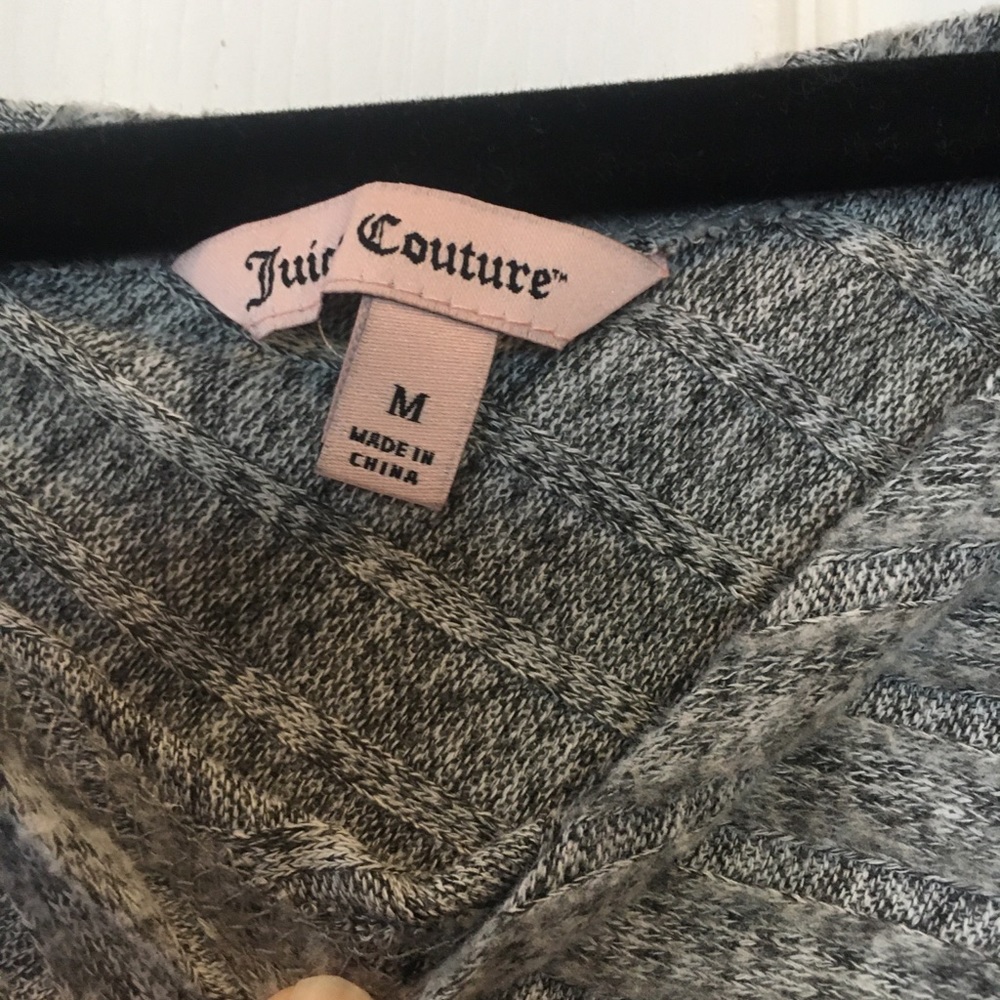 Juicy Couture Gray Lightweight Ribbed Sweater - Picture 8 of 10